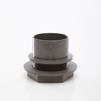 Polypipe 40mm Tank Connector - Grey WS36G Image 1