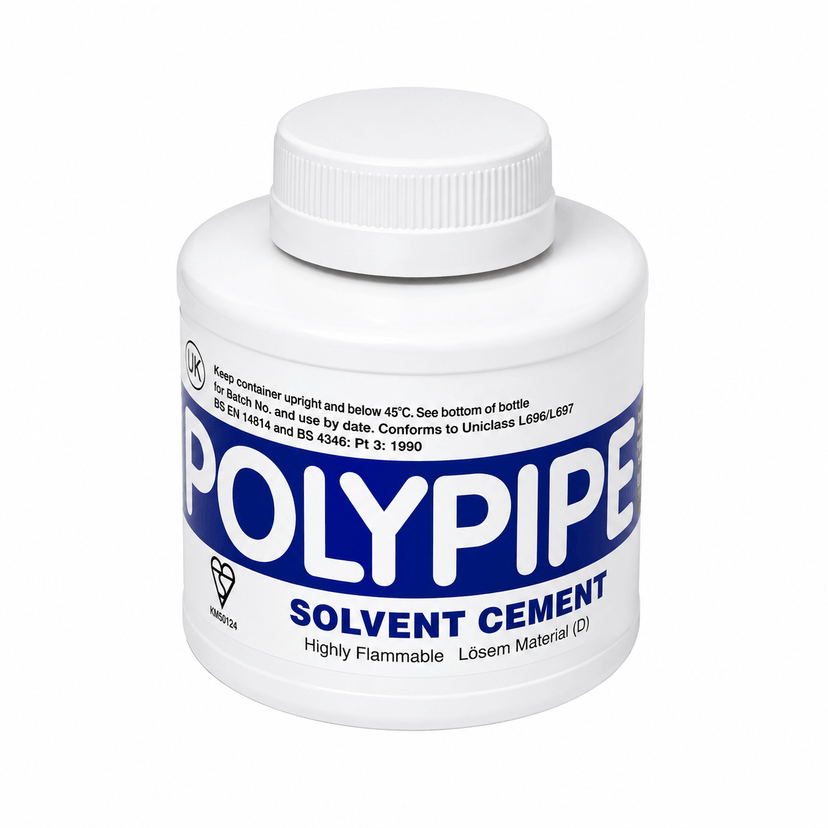 Polypipe 250ml Solvent Cement Tin SC250 Image 1