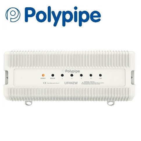 Polypipe 4 Zone Wiring Centre UFH4ZW Image 1