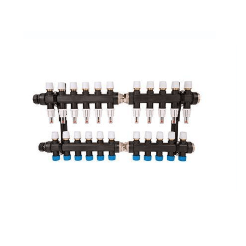 11 Port Polymer Manifold With Polymax Connector 15mm UFHMANP11 Image 1