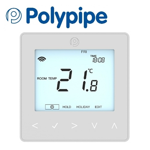 Polypipe Smart Programmable Thermostat UFHSMARTW Image 1