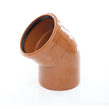 Polypipe 45 degree Short Radius Bend UG404 Image 1