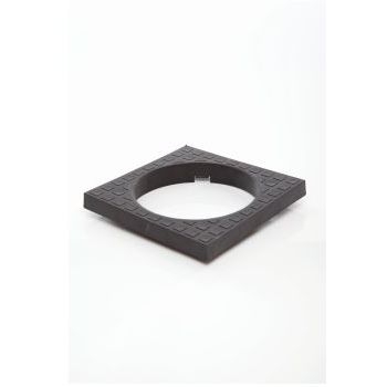 Polypipe PP Square Top Surround - Black UG418 Image 1