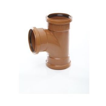 Polypipe 87.5 degree Junction Triple Socket UG423 Image 1