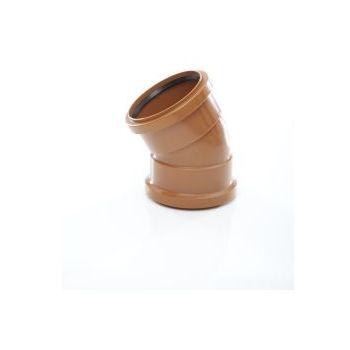Polypipe 30 degree Double Socket Short Radius Bend UG467 Image 1