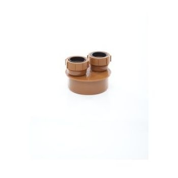 Polypipe 1.5" Double Waste Adaptor UG492 Image 1
