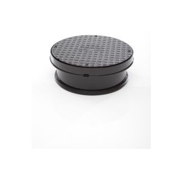 Polypipe 320mm Round PVC Cover & Frame UG501 Image 1