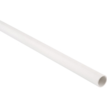 Polypipe 3m Solvent Overflow Pipe - White NS43W Image 1
