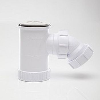 Polypipe 50mm Seal Shower Trap - 45 degree Outlet PST2 Image 1