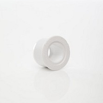 Polypipe 32 x 21.5mm Plastic Reducer - White S415W Image 1