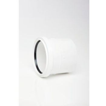 Polypipe 110mm Single Socket - White SH43W Image 1