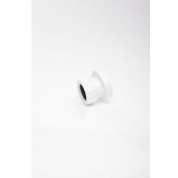 Polypipe 32mm Straight Boss Adaptor - White SN63W Image 1