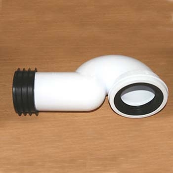 Polypipe 4" 90 degree Kwickfit Swan Neck SNK12 Image 1