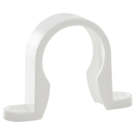 Polypipe 32mm Pushfit Pipe Clip - White WP33W Image 1