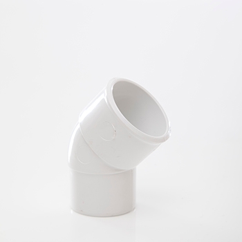 Polypipe 32mm 45 degree Spigot Bend - White WS48W Image 1