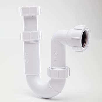 Polypipe 32mm x 3 Tele P Trap WT64 Image 1