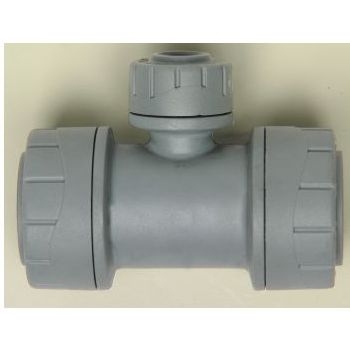 Polyplumb 15 x 15 x 10mm Reducing Tee PB1115 Image 1
