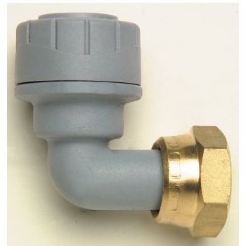 Polyplumb 15mm x 1/2" Bent Tap Connector PB1715 Image 1