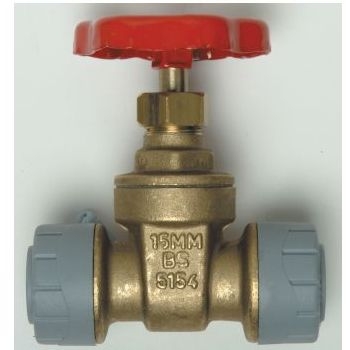 Polyplumb 15mm Gate Valve PB3115 Image 1