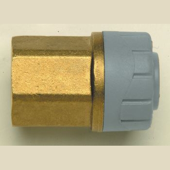 Polyplumb 15mm x 1/2" Brass Female Adaptor PB4415 Image 1