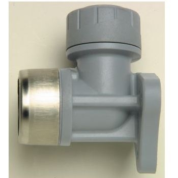 Polyplumb 22mm x 3/4" Wall Plate Elbow PB5322 Image 1