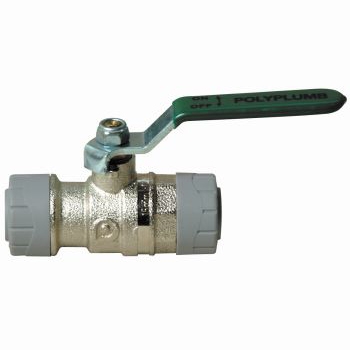 Polyplumb 22mm Quarter Turn Ball Valve PB6722 Image 1