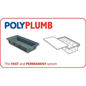 Polypipe 75mm Junction Inspection Box - Grey JIB1 Image 1