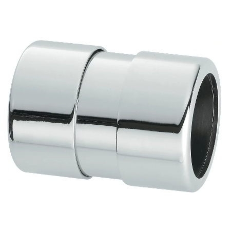 McAlpine 32mm Compression Straight Connector - Chrome Plated 32G-CB Image 1