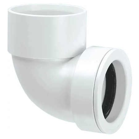 McAlpine 90 degree Solvent Weld Bend x 32mm Pushfit MS4-32SOLVENT Image 1