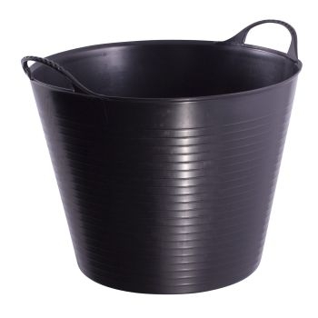 Gorilla Small Flexible Tub 26 Litre - Black SP26GBK Image 1