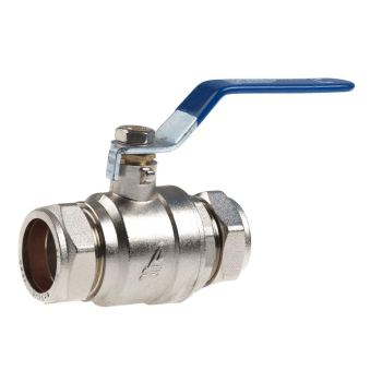 54mm Lever Valve - Blue Handle LBV54B Image 1