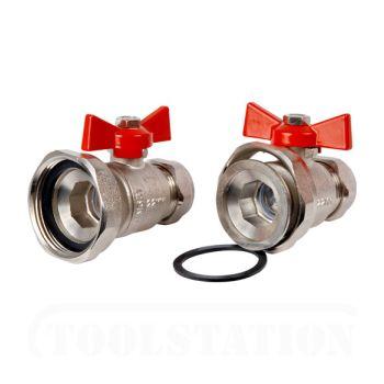 22mm Perfect Pump Butterfly Valves (pair) PPV22 Image 1