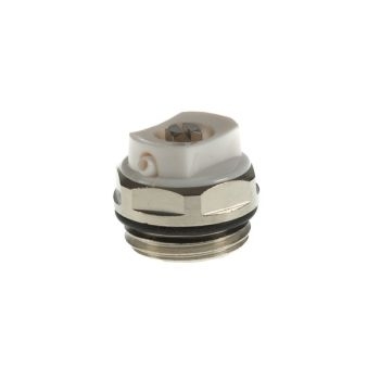 1/2" Chrome Directional Radiator Vent RV12 Image 1