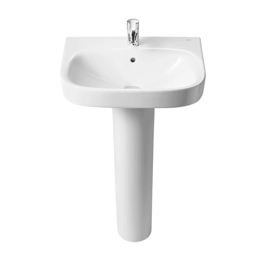 Roca Optica (Debba) 1th 550mm Basin & Ped Pack To Go Z323990001 Image 1