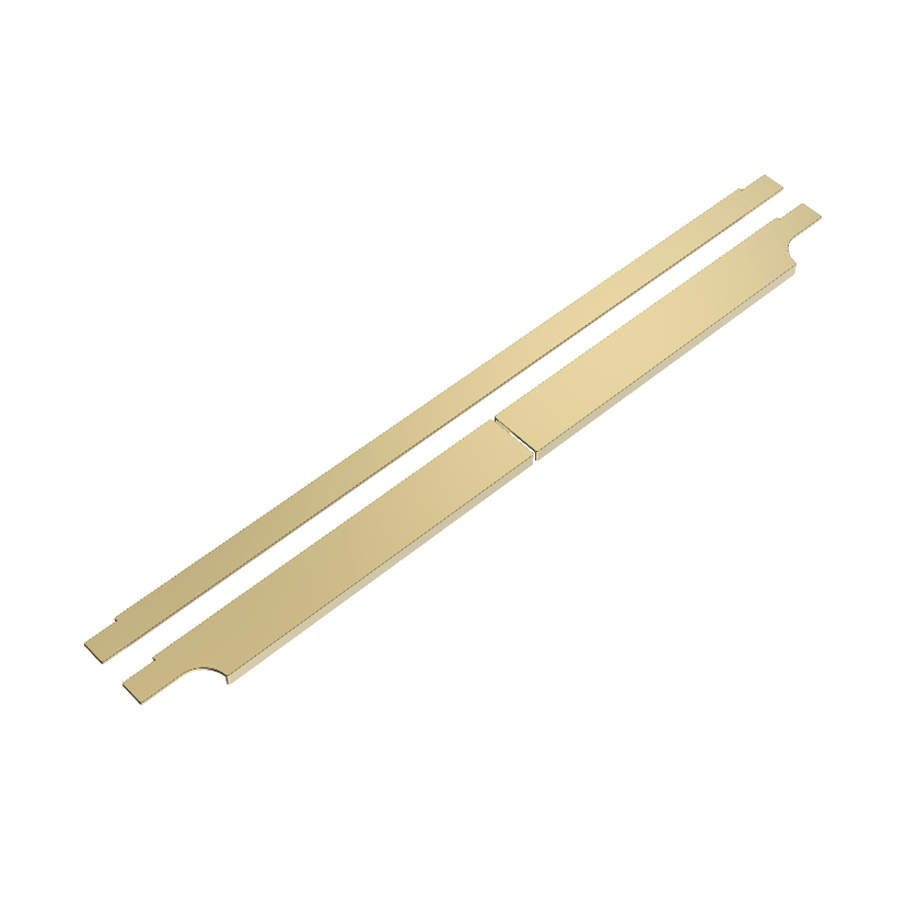 Instinct Keros 1200 Pull Handles + Trim Brushed Brass INSKE12HBB Image 1