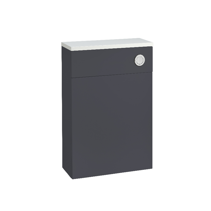 Instinct 560mm Square Edge BTW WC Unit Midnight Grey INST0403106 Image 1
