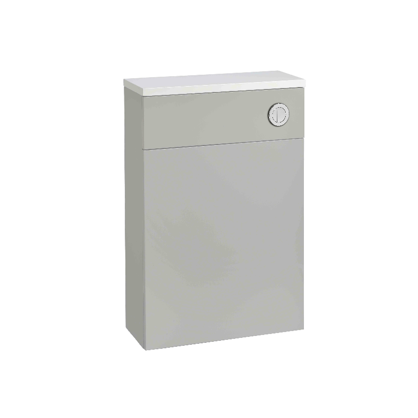 Instinct 560mm Square Edge BTW WC Unit Gloss Light Grey INST040394 Image 1