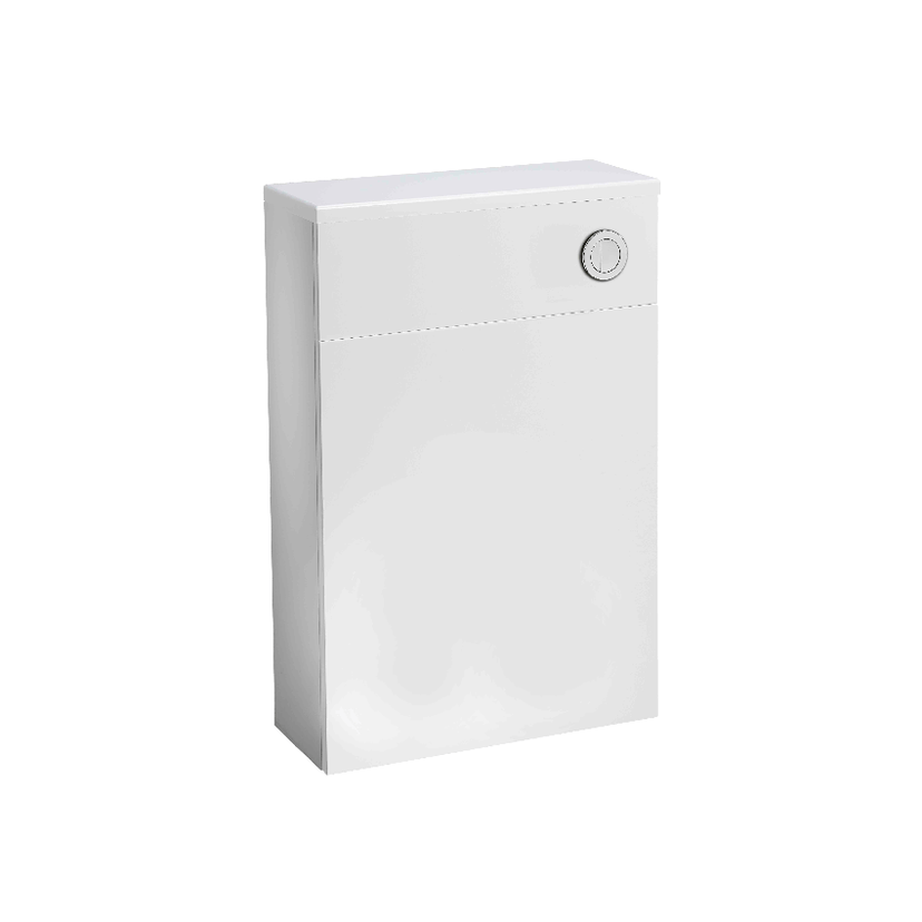 Instinct 560mm Square Edge BTW WC Unit Gloss White INST040399 Image 1