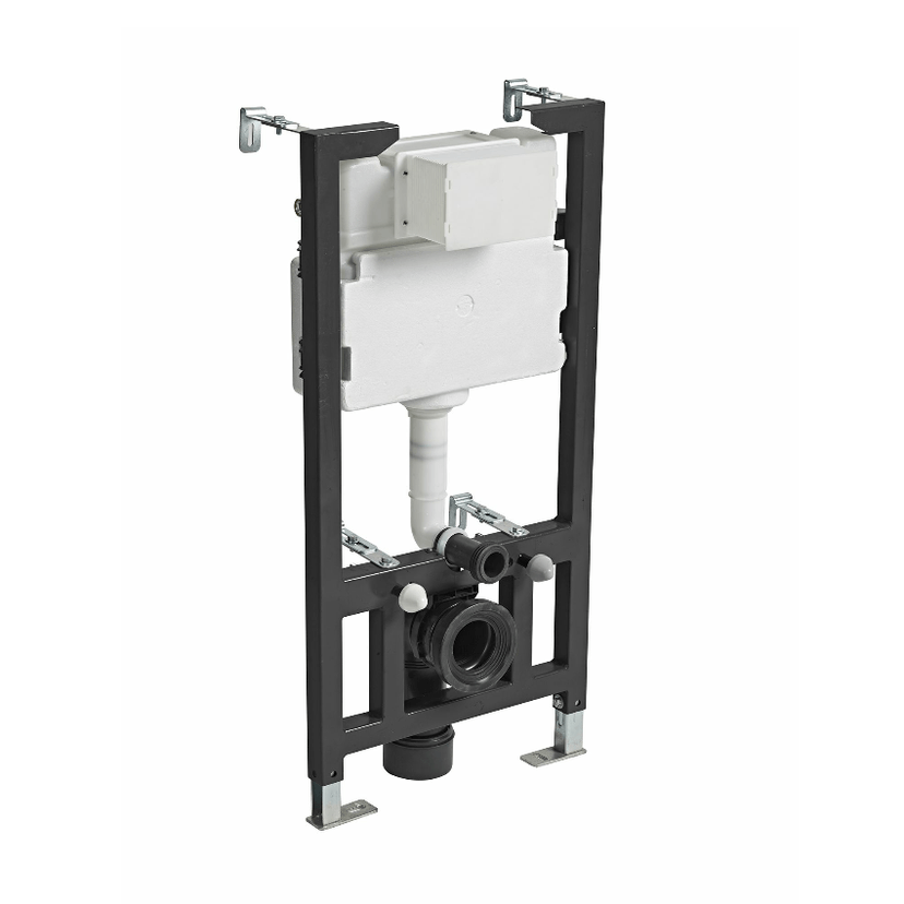 Instinct 1000mm Wall Hung Frame + Cistern Black INST13015 Image 1