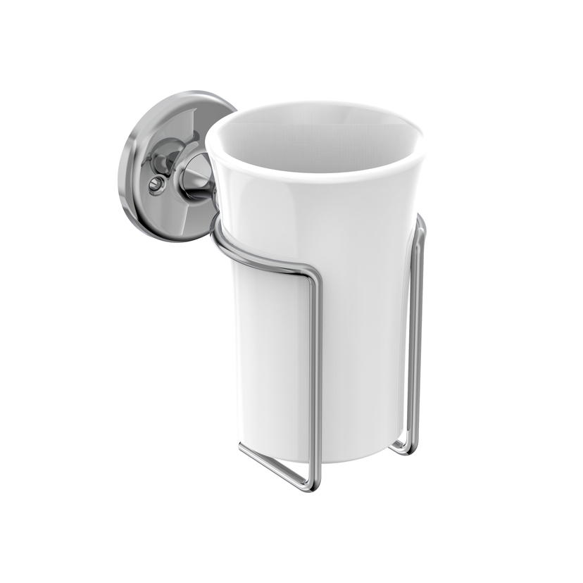 Instinct Hemsworth Tumbler + Holder Chrome INST37181 Image 1
