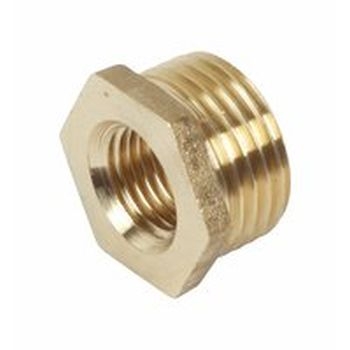 3/4" x 1/2" Brass Bush BRBUSH-ED Image 1