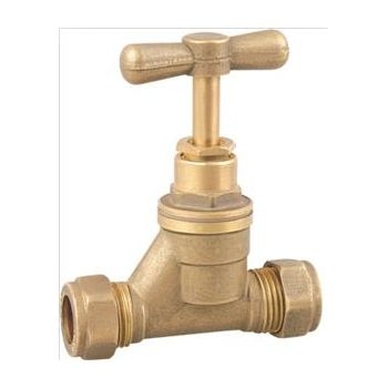 20 x 20mm Brass Stopcock 301626 Image 1