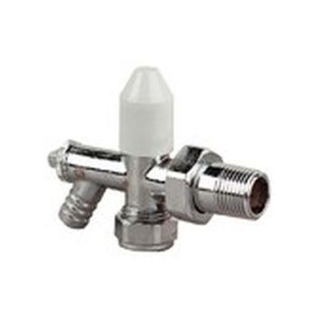 Radiator Valve 8mm Angled DOC 1/2" Union BFRVA2DOC-08 Image 1