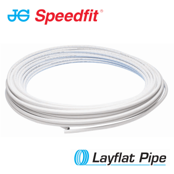 JG Speedfit 22mm x 25m Layflat Barrier Pipe 22BPB-25C Image 1