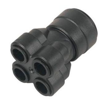 JG Speedfit 22mm 4 Way Manifold - 10mm SFM512210E Image 1