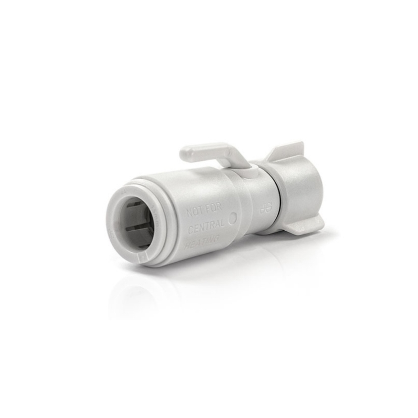 Speedfit Tool-free Service Valve Straight 15SVSTC-01-W Image 1