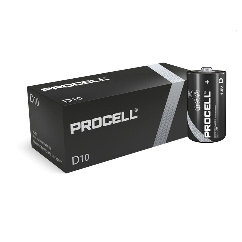 Duracell Procell D Batteries (10 pack) MN1300/10 Image 1