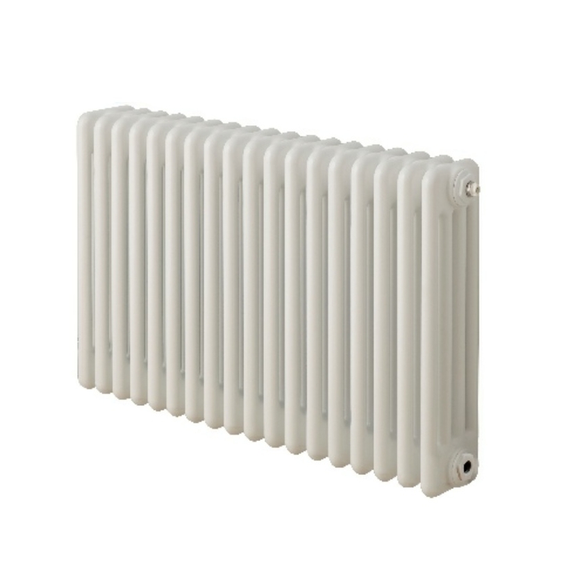 Cornel 600x609mm 2 Column Tubular Steel Radiator CORN2C606013HW Image 1