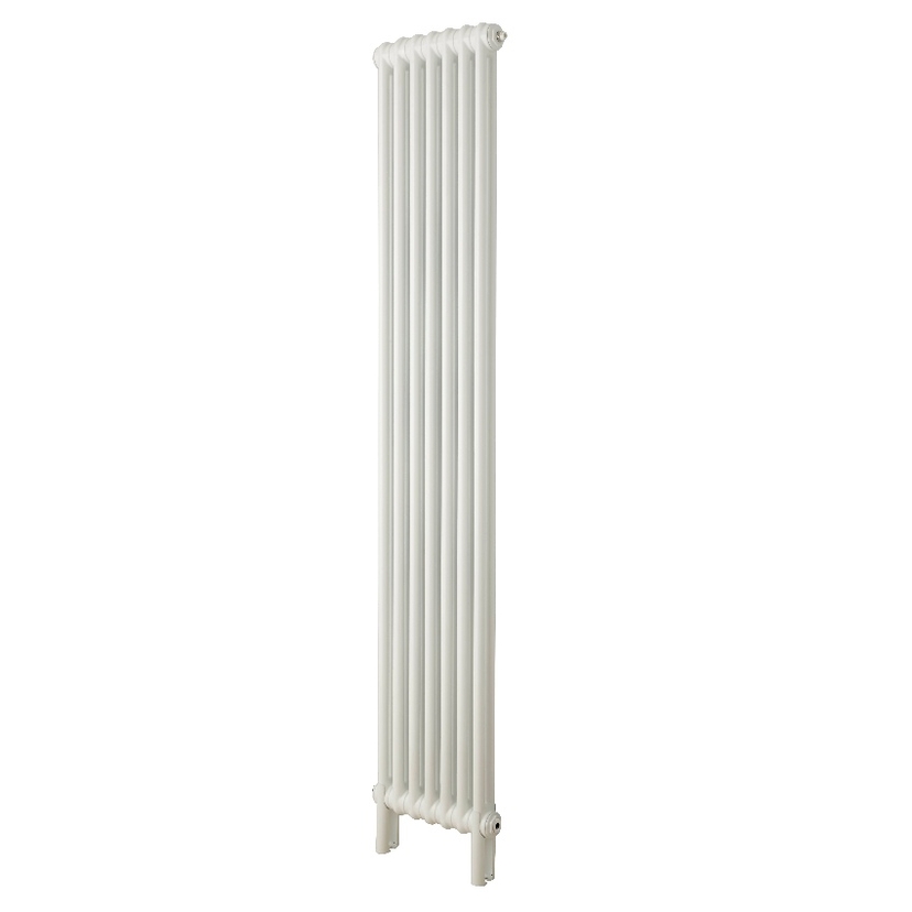 Cornel 1800x339mm 4 Column Tubular Steel Radiator CORN4C183307VW Image 1