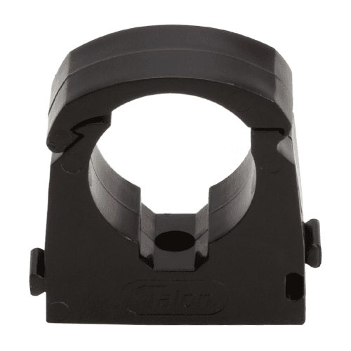 Talon 22mm Pipe Clip - Black (20 pack) TSB22/20 Image 1